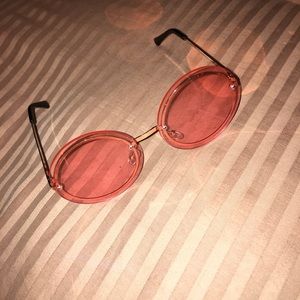 Circled frame sunglasses